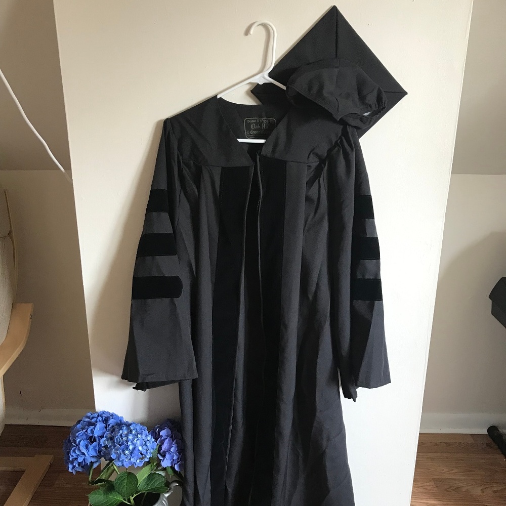 Doctoral Gown With Cap